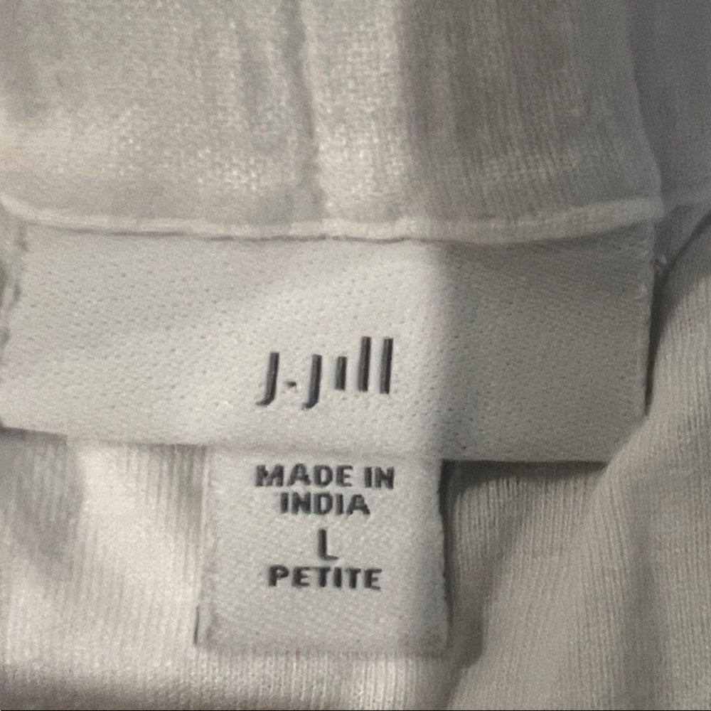 J. Jill Women's White Tiered Midi / Maxi Skirt Fully Lined - Picture 2 of 4